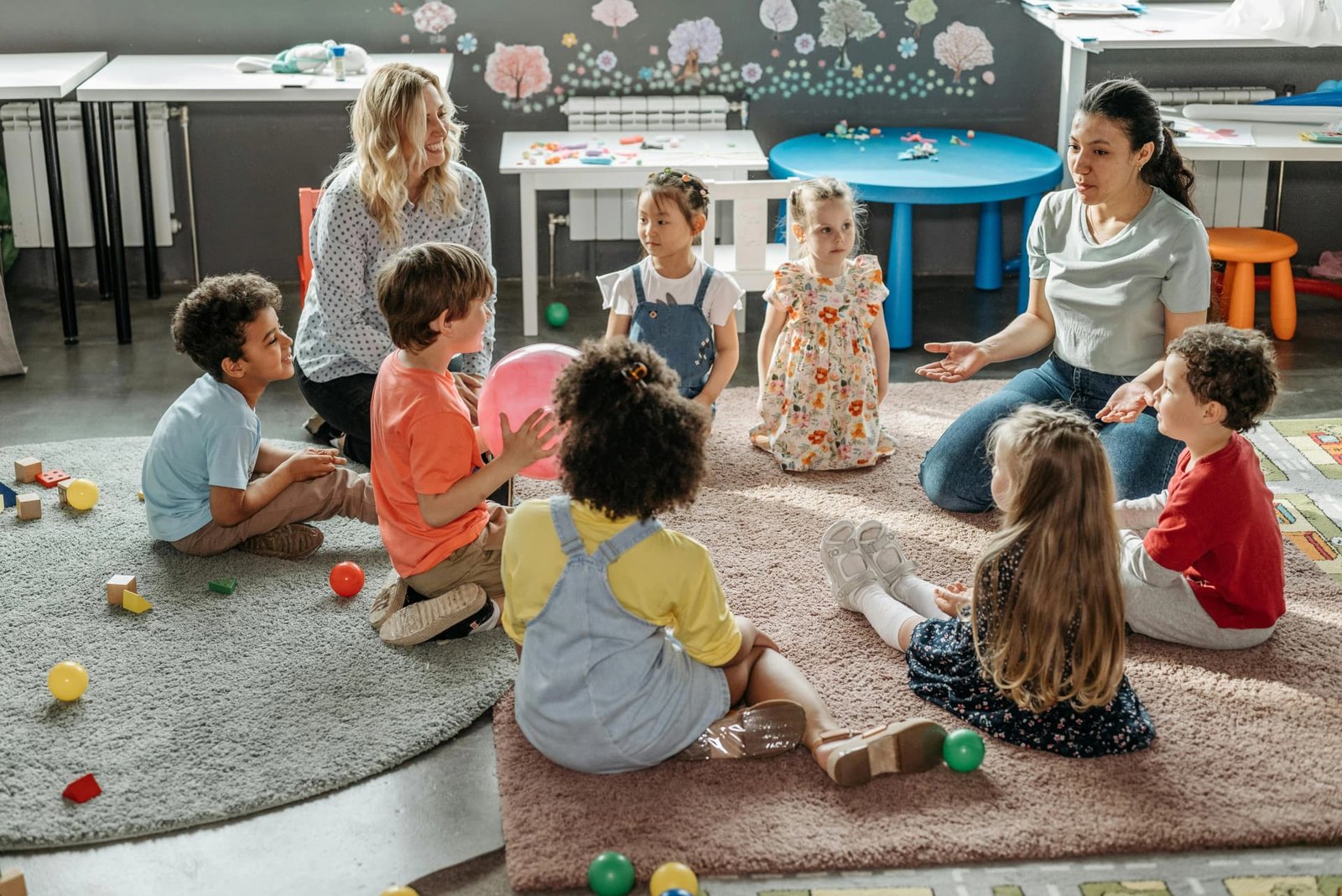Live session showing student and teacher interaction